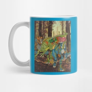 Jurassic Jousting Mug